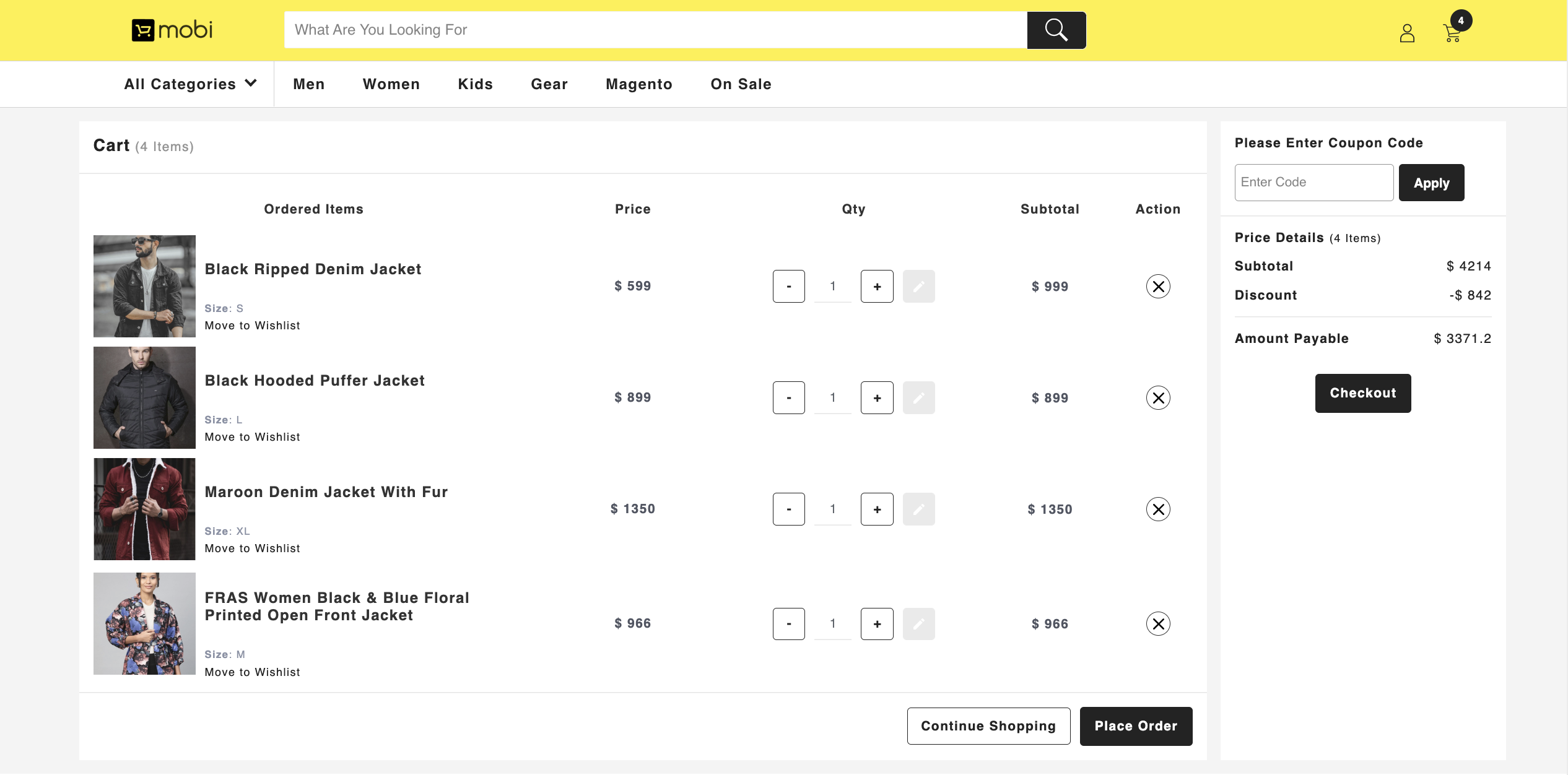 screenshot of All-In-One eCommerce Solution